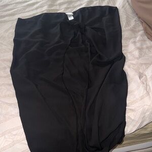 Dotti Black Women's Swim Sarong Wrap with Side Tie